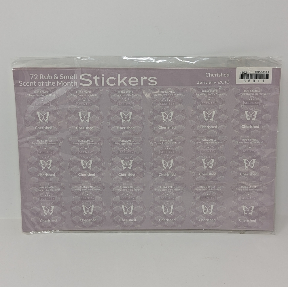 Scentys Stickers Enchanted 2016 Rub and Smell 72